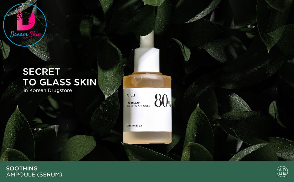 Anua Heartleaf 80 Soothing Ampoule,30ml